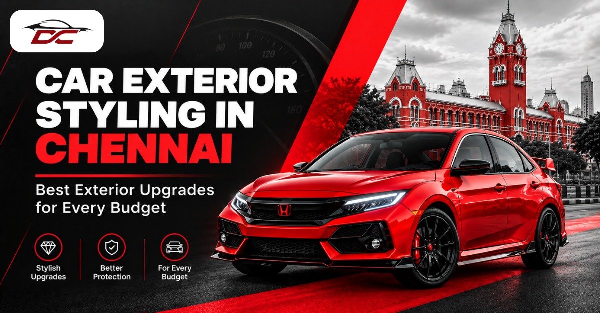 Car Exterior Styling in Chennai – Best Exterior Upgrades for Every Budget